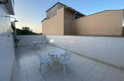 Cobertura com 3 dormitórios suite  à venda, por r$ 480.000 - bom pastor - juiz de fora/mg