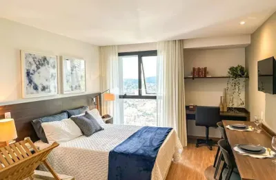 Studio com 1 dormitório à venda, 24 m² por r$ 249.990 - cascatinha - juiz de fora/mg