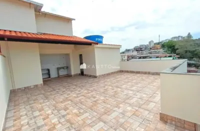 Cobertura com 2 dormitórios à venda, 116 m² por r$ 320.000 - progresso - juiz de fora/mg