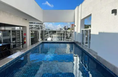 Studio com 1 dormitório à venda, 39 m² por r$ 275.000 - centro - juiz de fora/mg