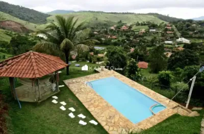 Chácara com 2 dormitórios à venda, 1000 m² por r$ 447.000 - simão pereira - simão pereira/mg