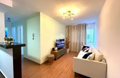 Apartamento dois quartos com área de lazer completa no marilândia
