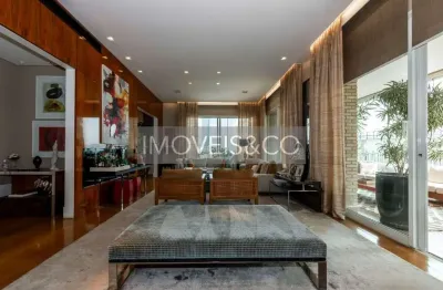 Imperdível apartamento de luxo com 4 quartos, 4 suítes e 5 vagas no itaim bibi, são paulo-sp!