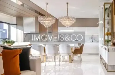 Apartamento à venda em são paulo-sp, ibirpuera: mobiliado, 3 suítes, 3 salas, 3 vagas de garagem, 171m² de área.