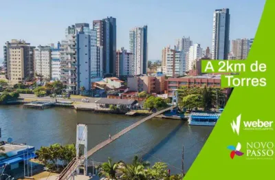 Terreno à venda no bairro novo passo com 366 m² de área privativa - 2 vagas de garagem