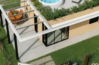 Casa 02 dorm à venda no bairro praia caravelle (lot. jardim américa) com 77 m² de área privativa - 2 vagas de garagem