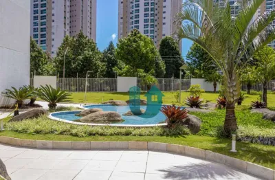 Apartamento em condomínio clube com 3 quartos, sendo 1 suite e 2 vagas - ecoville