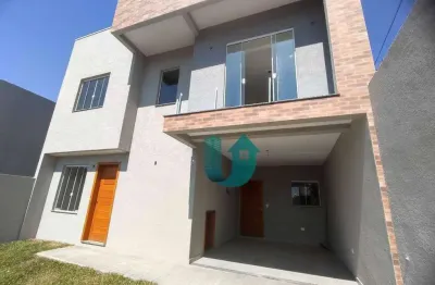 Sobrado duplex novo face norte, isolado - 3 quartos c/ suite, 2 vagas no santo inácio