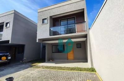 Sobrado novo interno em condomínio com 3 quartos sendo 1 suite e 2 vagas- boa vista