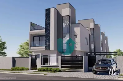 Sobrado com 3 quartos, sendo 1 suite e 2 vagas - capão raso