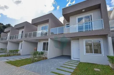 Sobrados duplex em condomínio fechado com 3 quartos sendo 1 suite e 2 vagas - campo comprido
