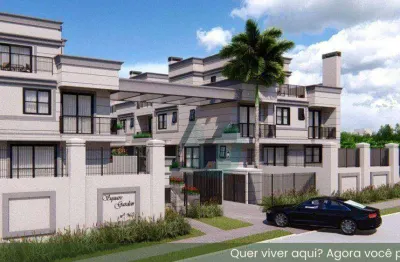 Casa espaçosa em estilo townhouses com 3 suites, quintal com 59m2 e duas vagas - merces