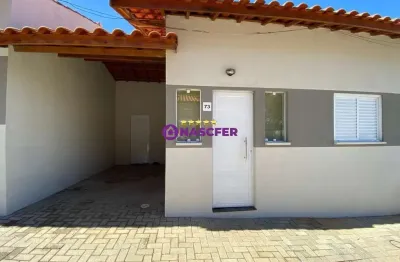 Casa em condomínio fechado com 2 quartos à venda na rua seraphim banietti, 385, caguassu, sorocaba por r$ 275.000