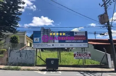 Terreno comercial para alugar na pereira da silva, jardim santa rosália, sorocaba por r$ 3.900