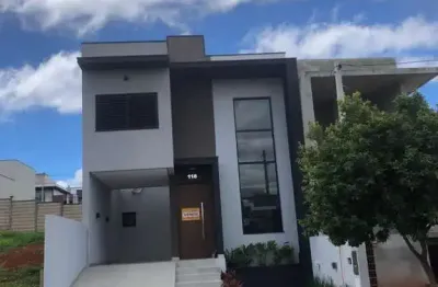 Casa em condomínio fechado com 3 quartos à venda na doutor joão antônio fonseca de oliveira, 18, residencial bosques dos ipês, tatuí por r$ 850.000