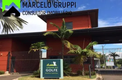 Terreno em condomínio para venda em indaiatuba, jd. do golfe