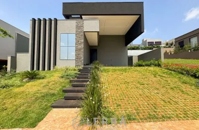 Alphaville 3 - casa alto padrão em residencial e empresarial alphaville, ribeirão preto/sp