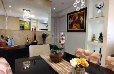 Apartamento à venda, 2 quartos, 1 suíte, 2 vagas, vila valparaíso - santo andré/sp
