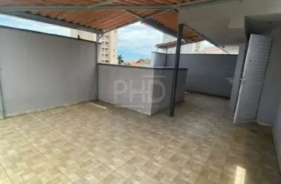 Cobertura sem condomínio à venda com 76m², 2 quartos,1 banheiro, 1 vaga, vila príncipe de gales, santo andré - sp