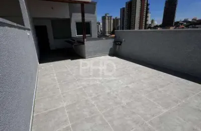 Cobertura à venda, 2 quartos, 1 suíte, 2 vagas, bangú - santo andré/sp