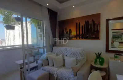Apartamento com 2 dormitórios à venda, 59 m² - centro - são bernardo do campo/sp