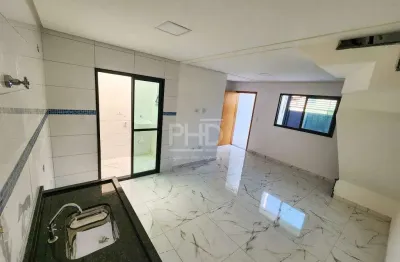 Sobrado à venda, com 96m², 2 quartos, 2 suítes, 1 lavabo, terraço na cobertura, 1 vaga, parque novo oratório, santo andré