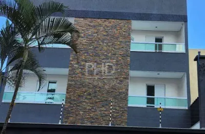 Cobertura sem condomínio à venda com 105m2, 2 quartos, 1 suíte, 3 banheiros, 2 vagas, vila valparaíso, santo andré - sp