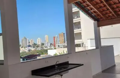 Cobertura nova sem condomínio à venda, com 147m², 3 quartos, 1 suíte com sacada, lavabo, 2 vagas, campestre, santo andré