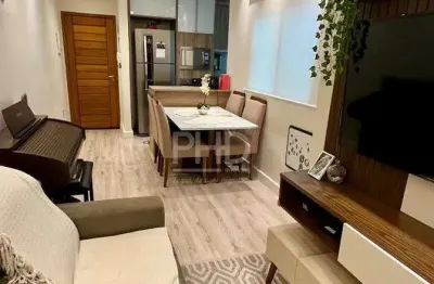 Apartamento à venda, 2 quartos, 1 suíte, 1 vaga, jardim santo antonio - santo andré/sp