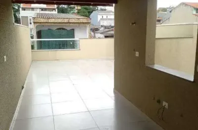 Cobertura à venda, 2 quartos, 1 suíte, 1 vaga, jardim santo alberto - santo andré/sp