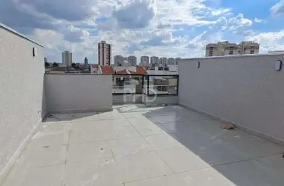 Cobertura à venda, 2 quartos, 1 suíte, 2 vagas, campestre - santo andré/sp