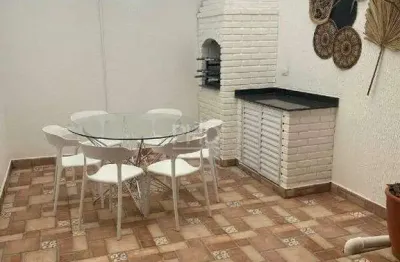 Sobrado à venda, com 138m², 3 quartos, 1 suíte, 1 lavabo, churrasqueira, 2 vagas, vila pires, santo andré