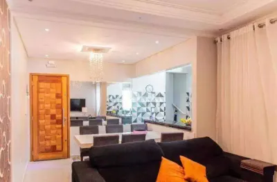 Cobertura à venda, 4 quartos, 2 suítes, 3 vagas, campestre - santo andré/sp