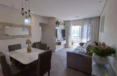 Lindo apto 75m² com varanda, planejados e 1 vaga – centro são bernardo