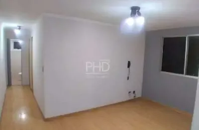 Apartamento 2 dormitórios com 1 vaga – sala, cozinha e área de serviço