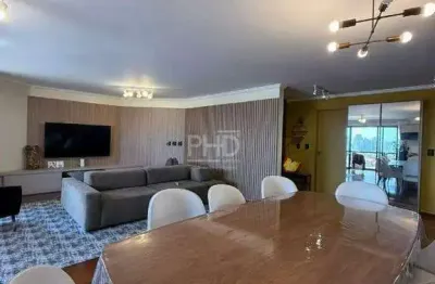 Apartamento à venda, 5 quartos, 2 suítes, 4 vagas, vila assunção - santo andré/sp