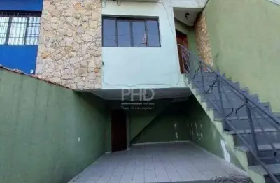 Locação em santo andré – sobrado 3 dorms + 3 banheiros – residencial ou comercial