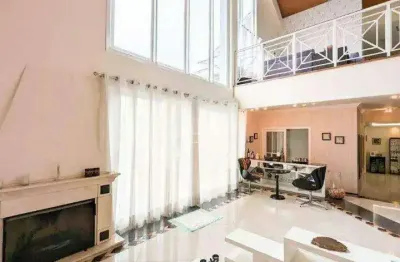 Mansão de alto padrão com 5 dormitórios, piscina e área gourmet completa