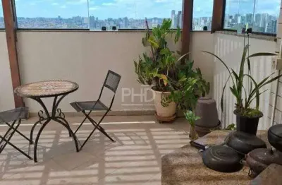 Cobertura residencial com 3 dormitórios, 3 vagas e lazer em anchieta, sbc