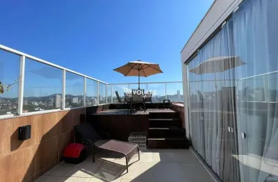 Exclusividade: cobertura com piscina no centro - próxima à vila germânica