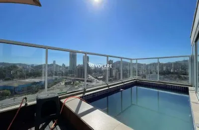 Exclusividade: cobertura com piscina no centro - próxima à vila germânica