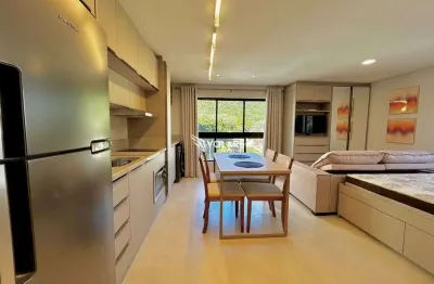 Apartamento mobiliado com 32 m² para locação | bairro boa vista - blumenau!!