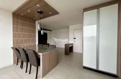 Apartamento com 98,94m² a venda semi mobiliado - bairro itoupava norte/blumenau