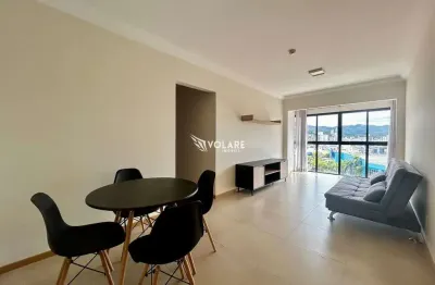 Apartamento mobiliado com 2 quartos para locação | centro/blumenau