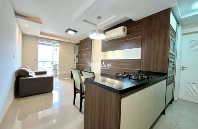Apartamento mobiliado com 3 dormitórios na agua verde e 76m²!!