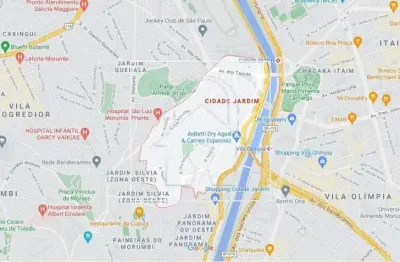 Terreno de 2.128m² para incorporação à venda na cidade jardim