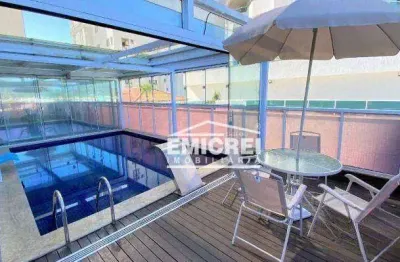 Emicrei vende apartamento garden com 03 dormitórios, 310 m² por r$ 4.950.000 - centro - balneário camboriú/sc