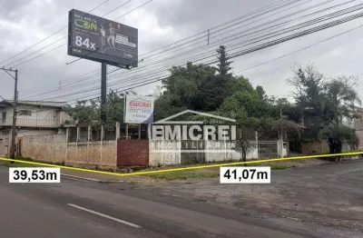 Emicrei vende - terreno br-116 com 1.929m², com três frentes - bairro são joão batista - são leopoldo/rs