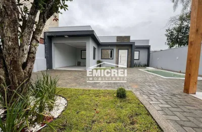 Emicrei vende casa com 02 dormitórios, 128 m² por r$ 580.000 - ipiranga - sapucaia do sul/rs