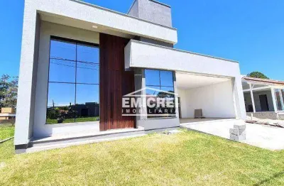 Emicrei vende casa com 03 dormitórios, 190 m² por r$ 1.550.000 - lagoa dos esteves - balneário rincão/sc